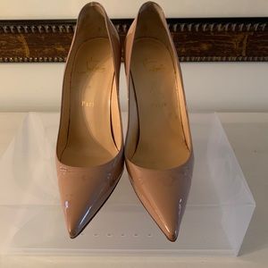Christian Louboutin nude 8.5
